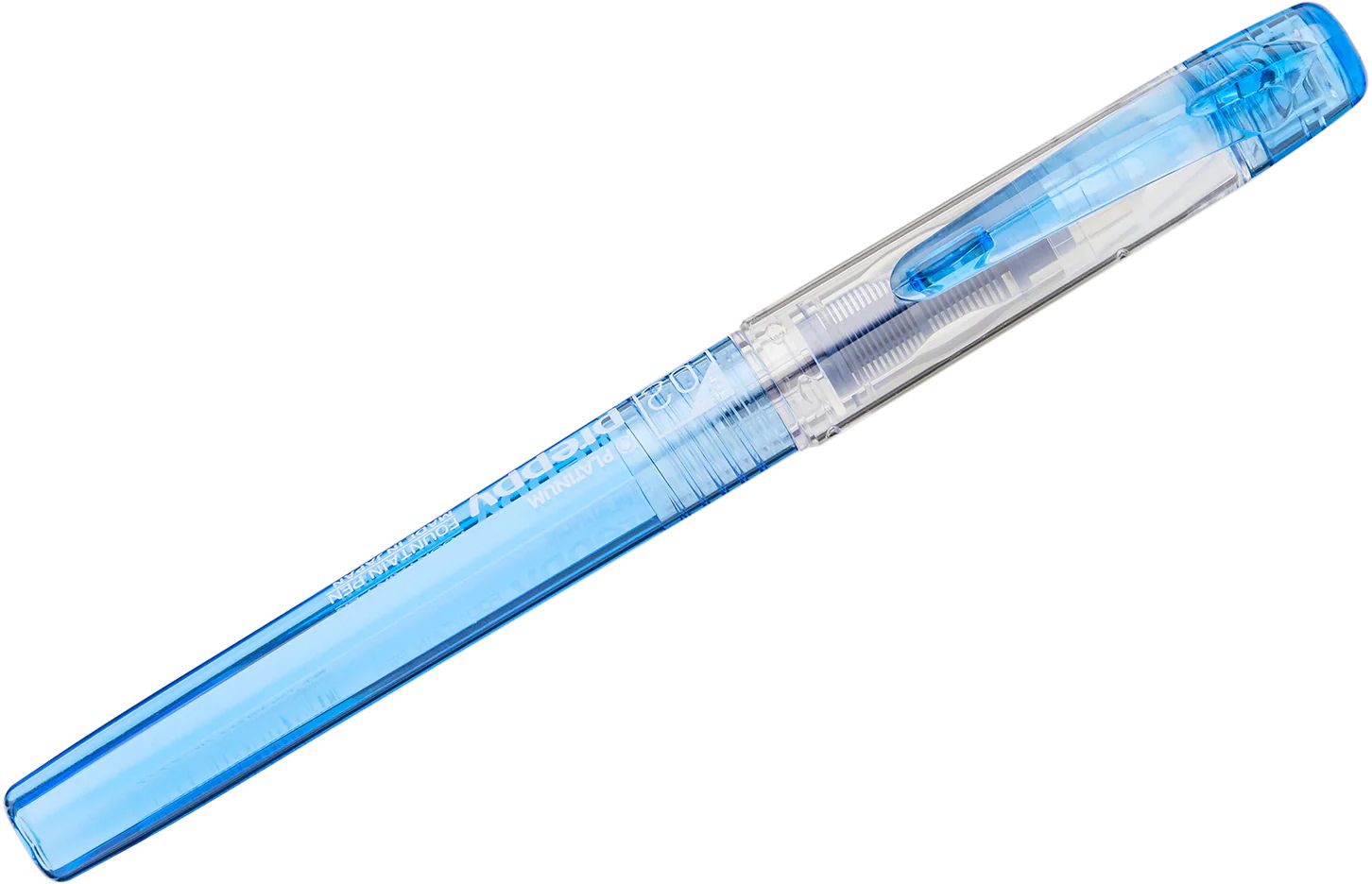 Platinum Preppy Extra Fine 02 Nib Black & Blue Fountain Pen With Cartridge - Easy to Use, Stainless Steel Nib, Slip Seal Cap Mechanism, Smooth Writing
