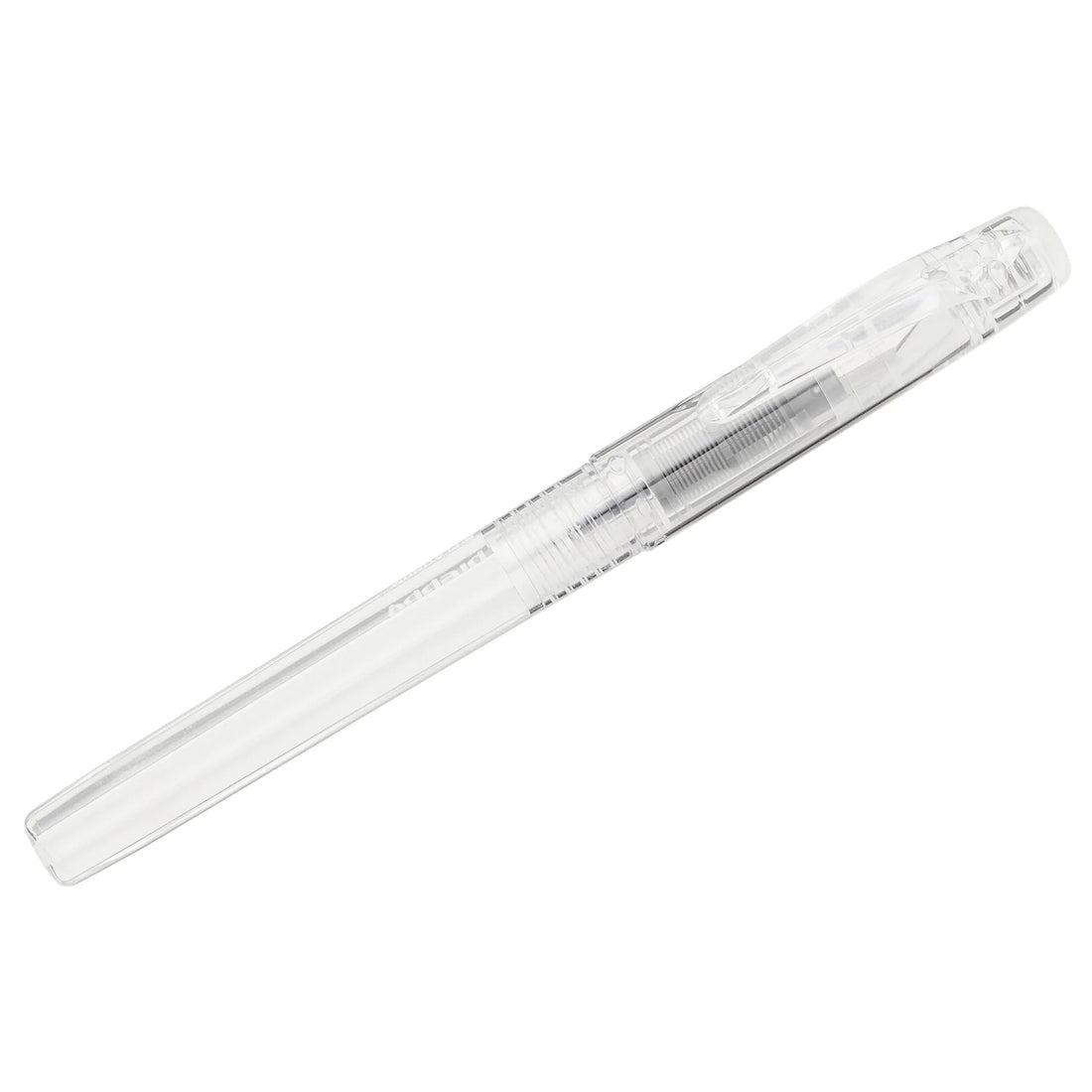 Platinum Preppy 03 Fine Nib Fountain Pen - Crystal / Clear / Transparent - Easy to Use, Stainless Steel Nib, Slip Seal Cap Mechanism, Smooth Writing