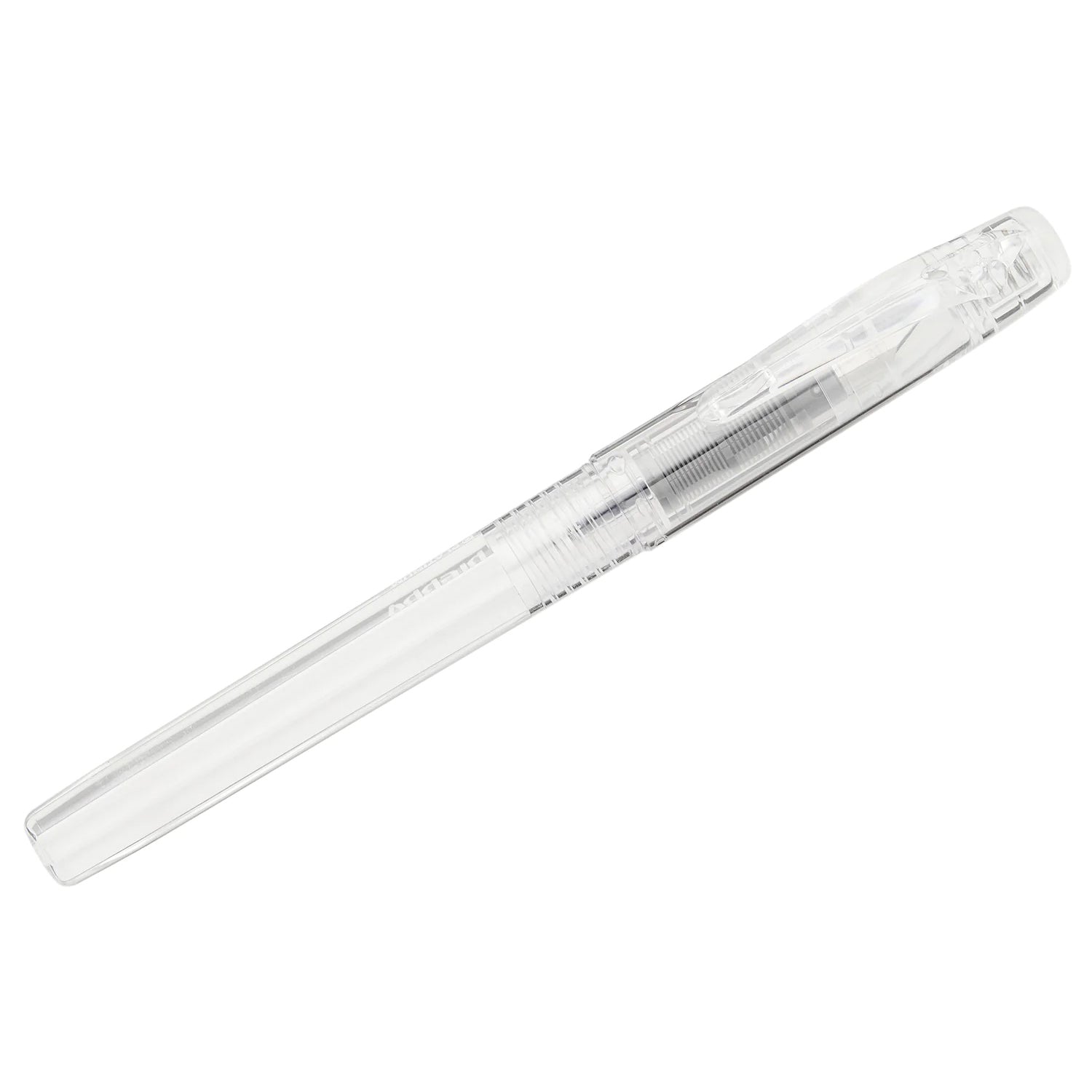 Platinum Preppy 03 Fine Nib Fountain Pen - Crystal / Clear / Transparent - Easy to Use, Stainless Steel Nib, Slip Seal Cap Mechanism, Smooth Writing