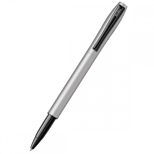 Scrikss Carnival Rollerball Pen - Matte Satin Silver