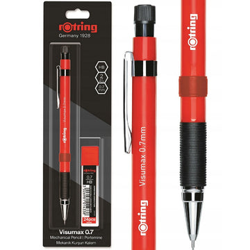 Rotring | Visumax | Mechanical Pencil | 0.7 mm | Red