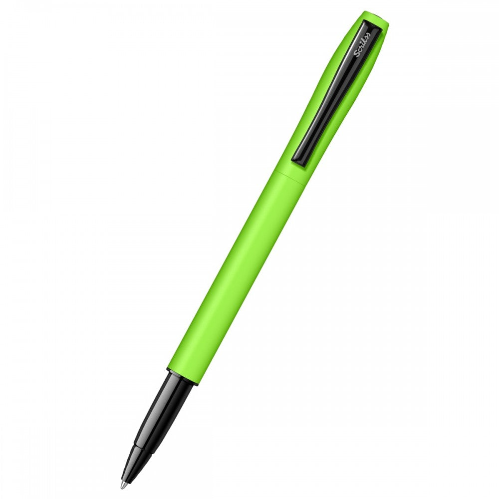 Scrikss Carnival Rollerball Pen - Matte Neon Green