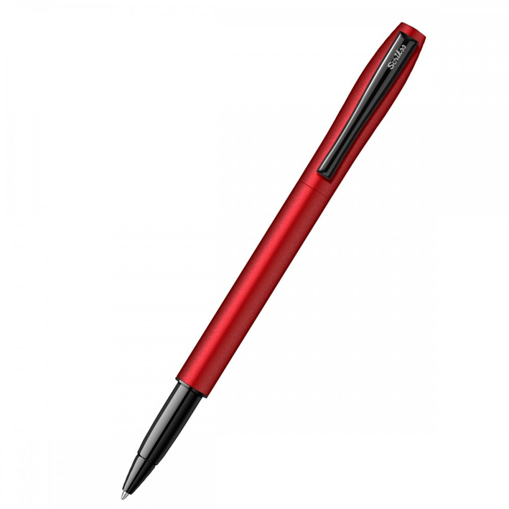Scrikss Carnival Rollerball Pen - Matte Satin Red