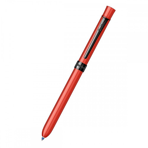 Scrikss Trio 93 Multi Function Pen - Red-BT Edition