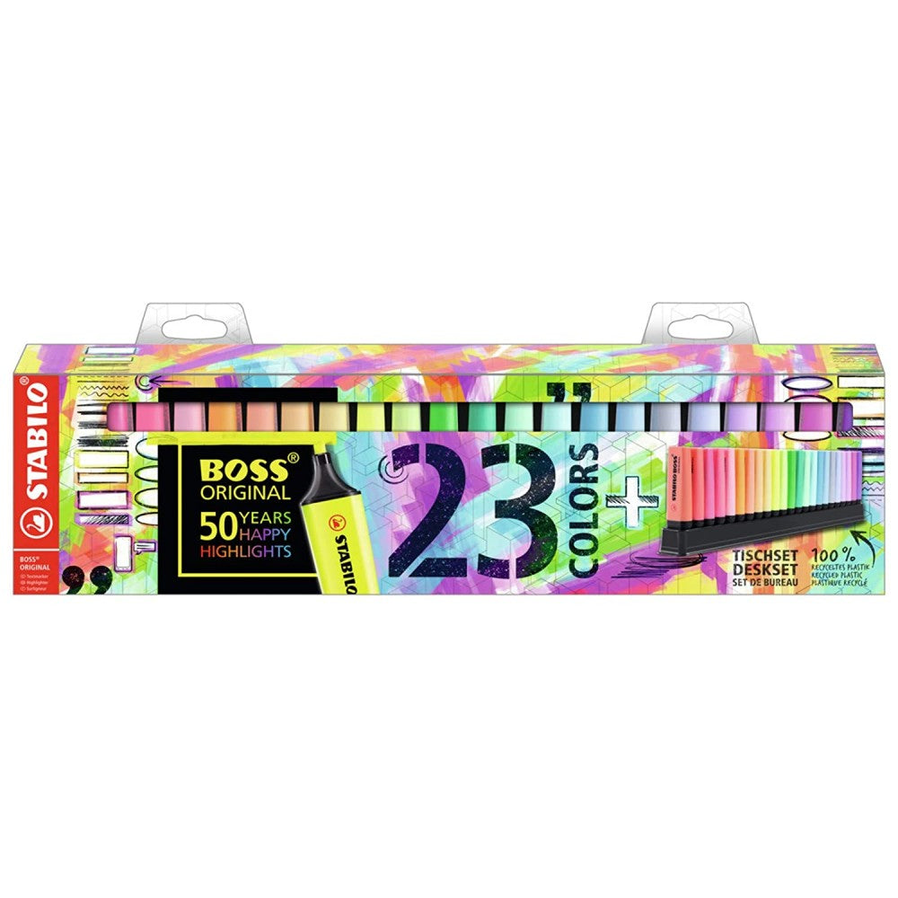 Stabilo | Boss Original | Desk Set | 23 Pcs - penpencilink