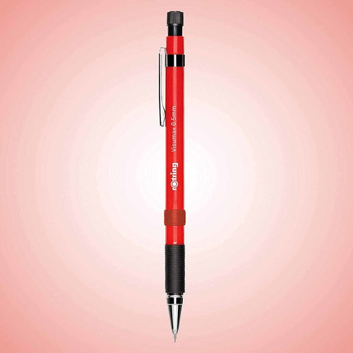 Rotring | Visumax | Mechanical Pencil | 0.5mm | Red | Pack of 12