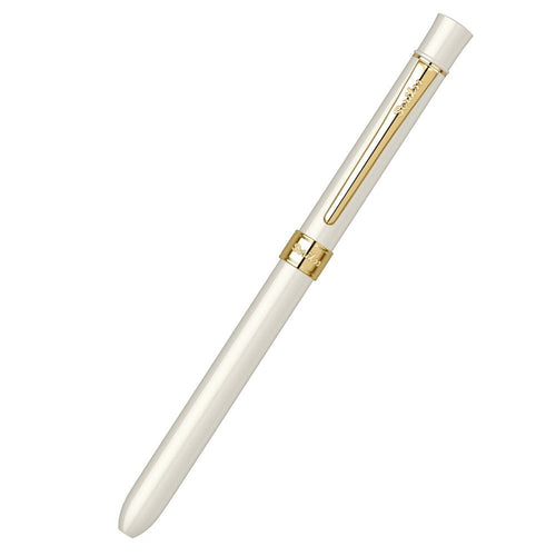 Scrikss | Trio 93 | Multi Function Pen | Ivory Gold-GT