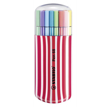 Stabilo | Pen 68 | Berry Zebrui | Pack Of 20 - penpencilink