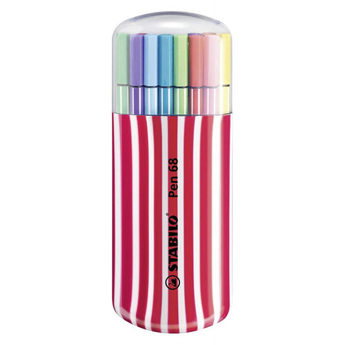 Stabilo | Pen 68 | Berry Zebrui | Pack Of 20 - penpencilink