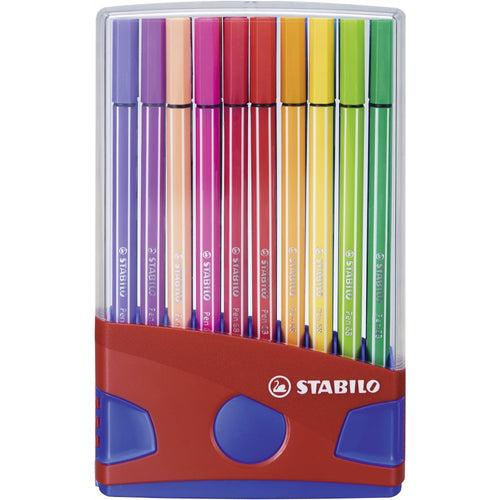 Stabilo | Pen 68 | Color Parade | Pack of 20 - penpencilink