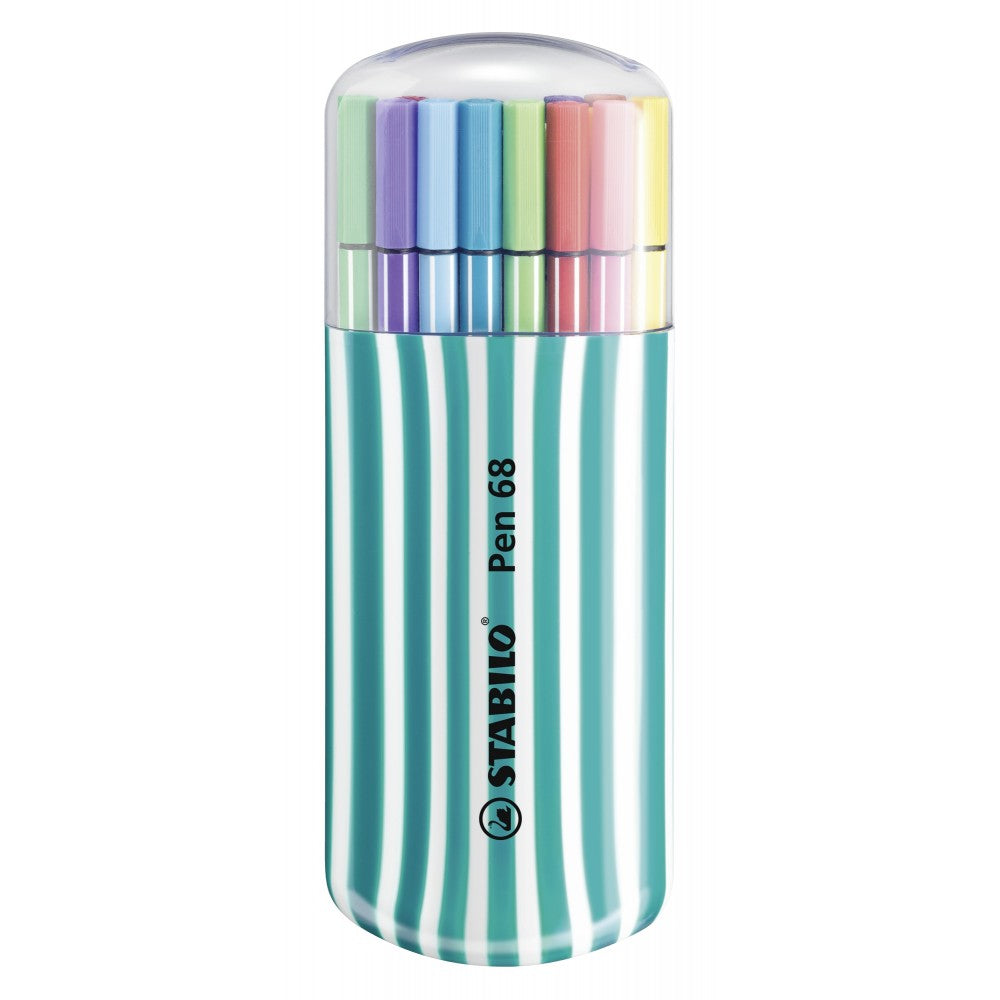 Stabilo | Pen 68 | Berry Turquoise | Pack Of 20 - penpencilink