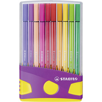 Stabilo | Pen 68 | Color Parade | Lilac | Pack of 20 - penpencilink