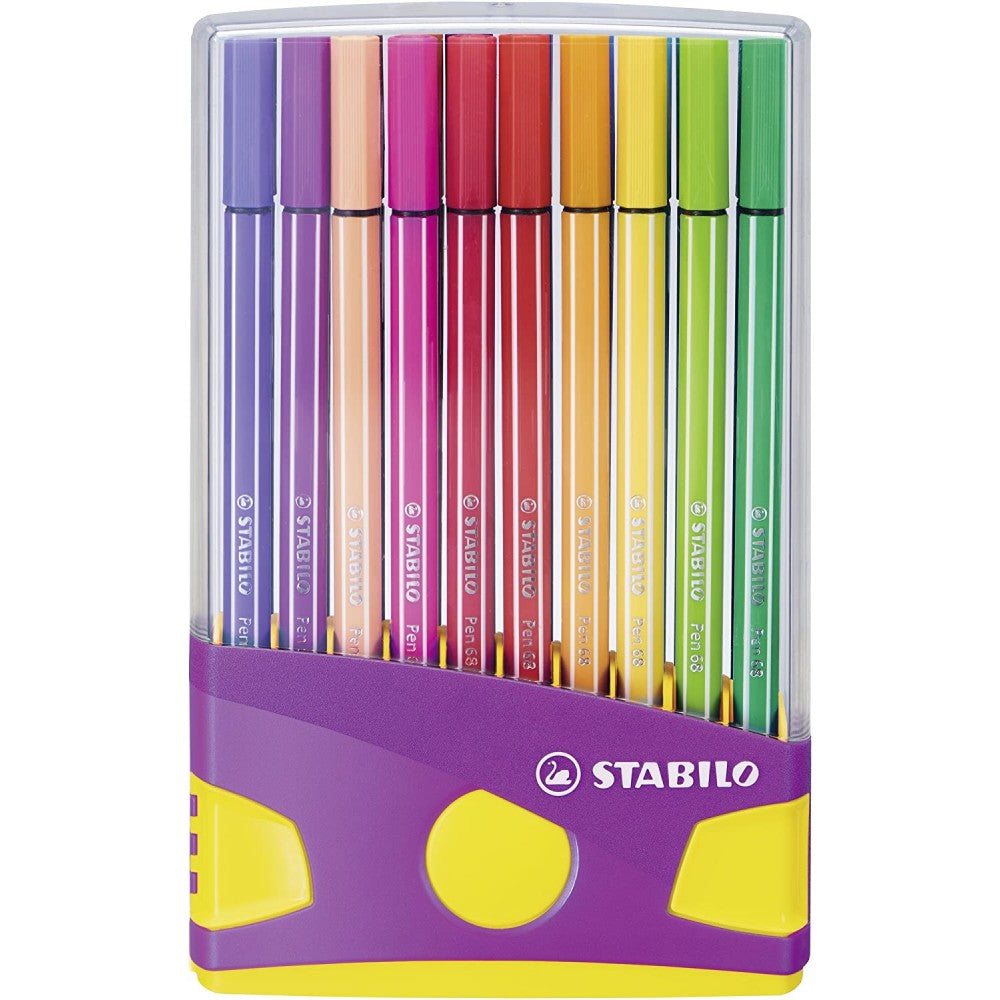 Stabilo | Pen 68 | Color Parade | Lilac | Pack of 20 - penpencilink