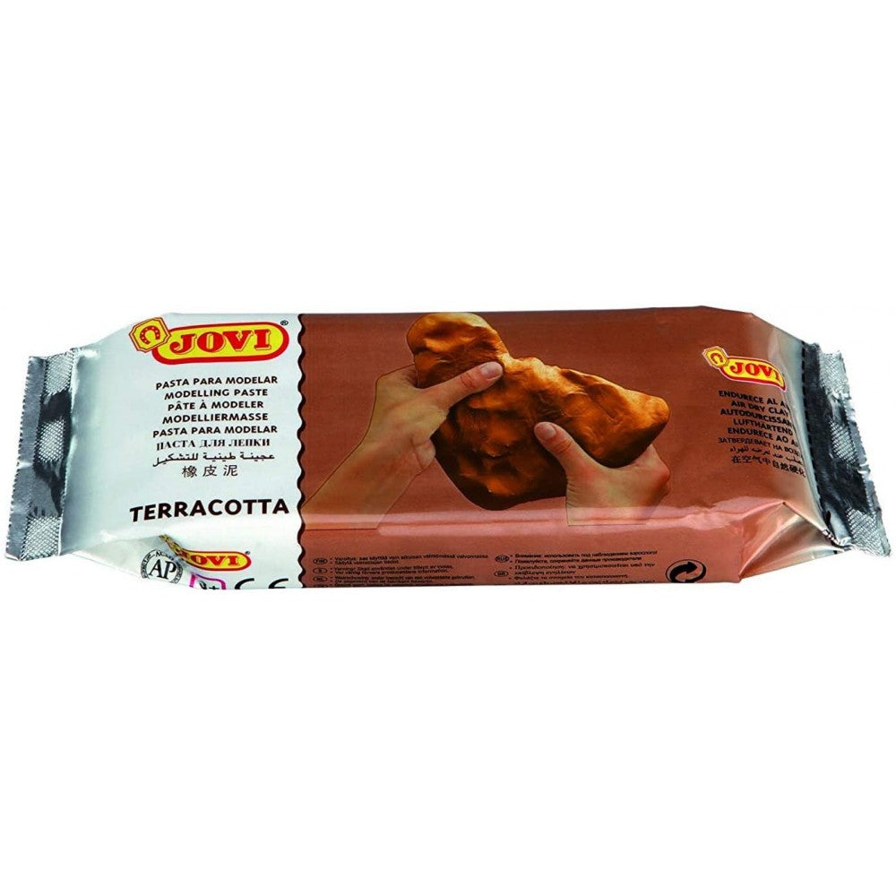 Jovi | European Air-Dry | Modelling Teracotta Clay | 1 Packet of 1kg