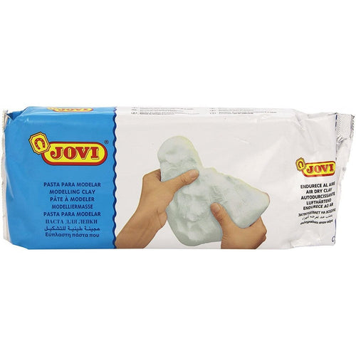 Jovi | European Air-Dry | Modelling Teracotta Clay | White | 1 Packet of 1kg