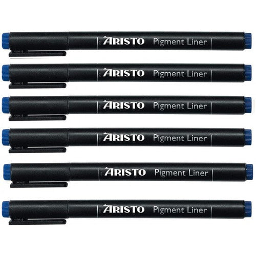 Aristo | Pigment Liner | 0.7mm | Set of 6 Pens