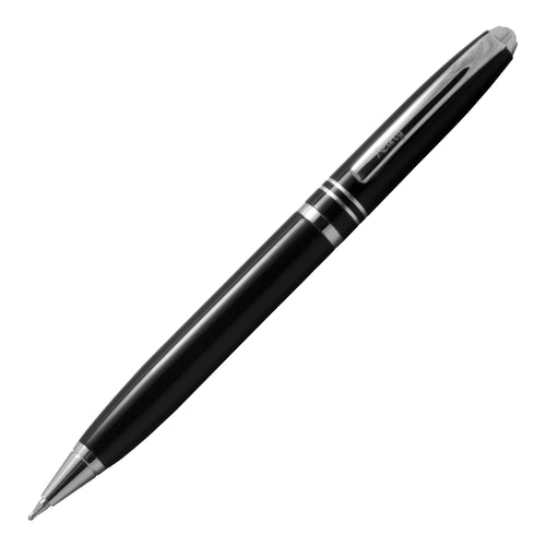 Acuity Ball Point Pen - Metal Body with Shiny Black Finish and SS Accessories - It Comes in a Pouch - 10024 Black