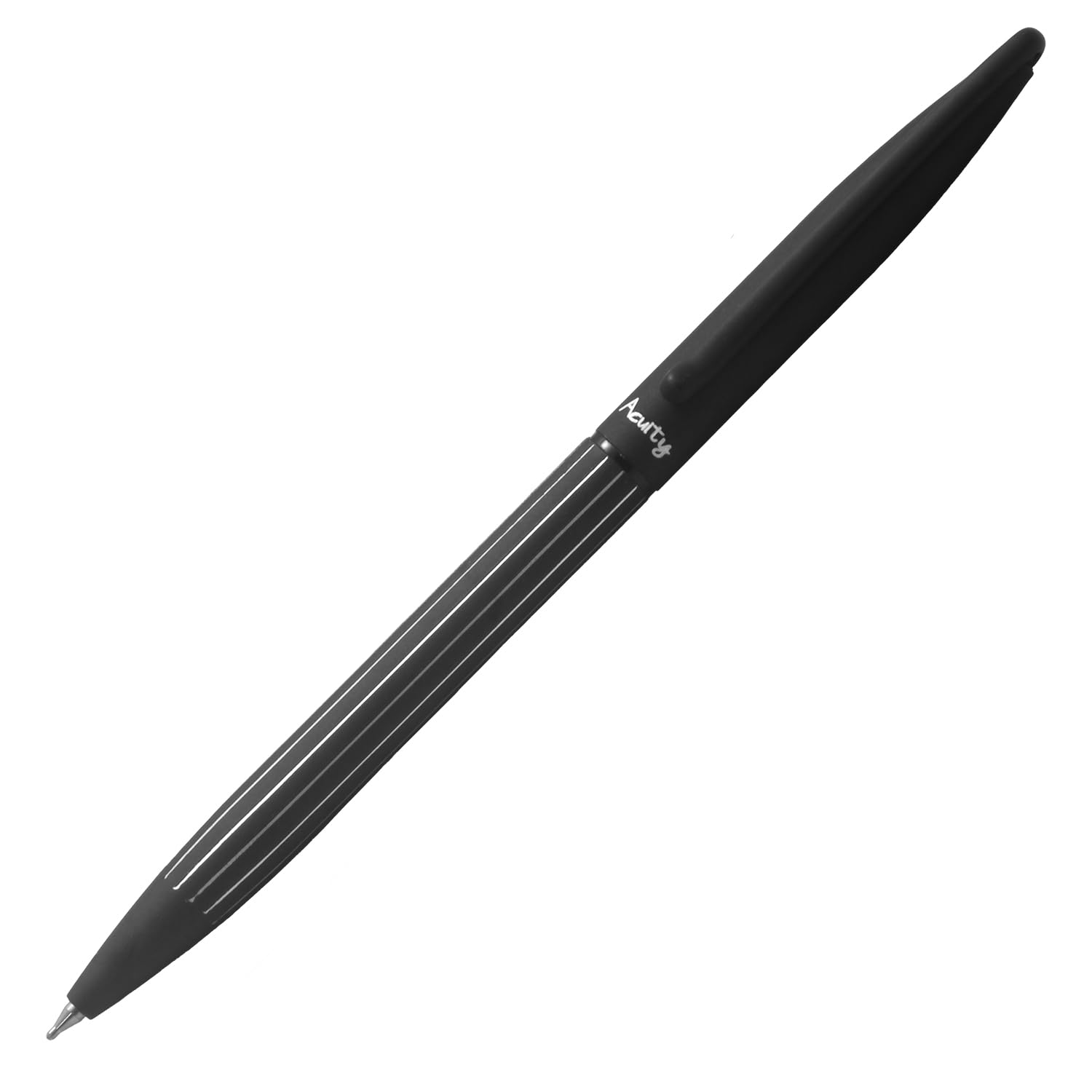Acuity Ball Point Pen - Metal Body with Matte Black Finish - It Comes in a Pouch - 10031 Black