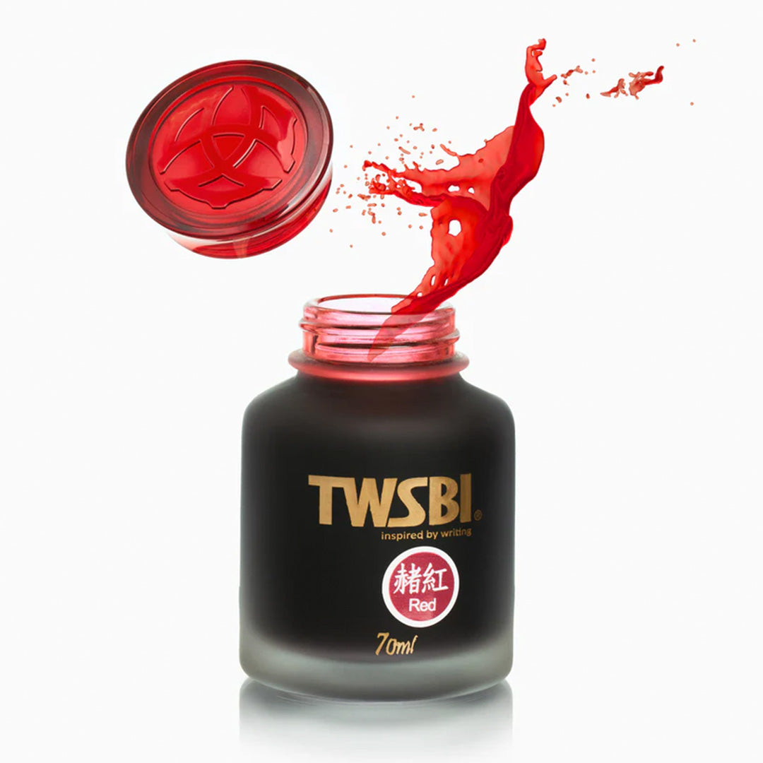 Twsbi | Diamond 50 | Ink Bottles | Red