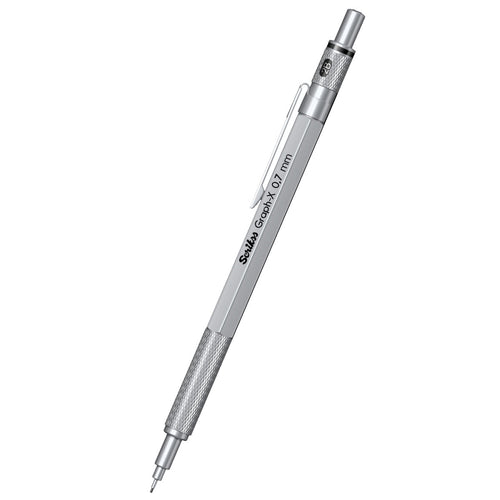 Scrikss Graph-X 0.7mm Mechanical Pencil | Satin Chrome