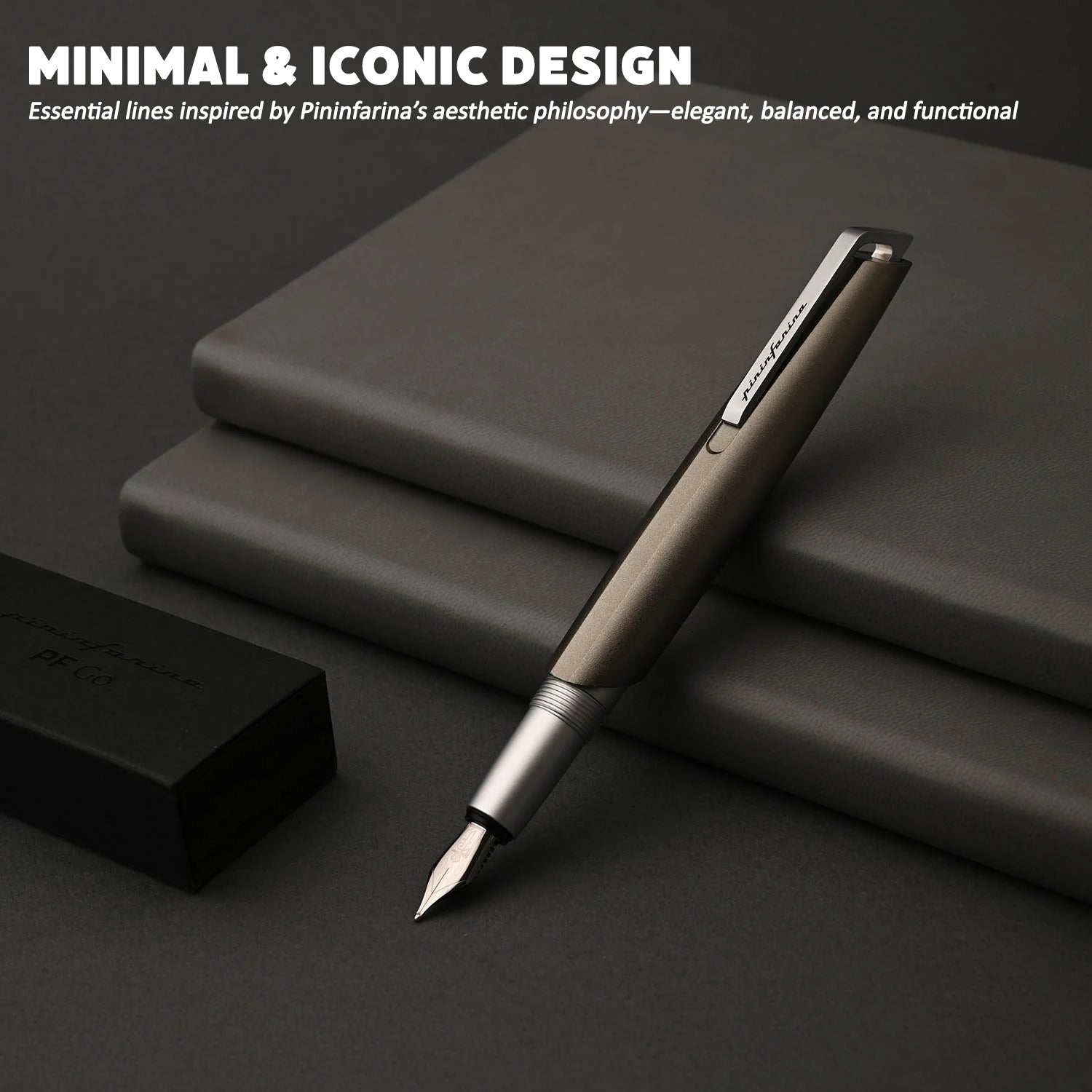 Pininfarina | Pf Go | Fountain pen | Titanio | Fine