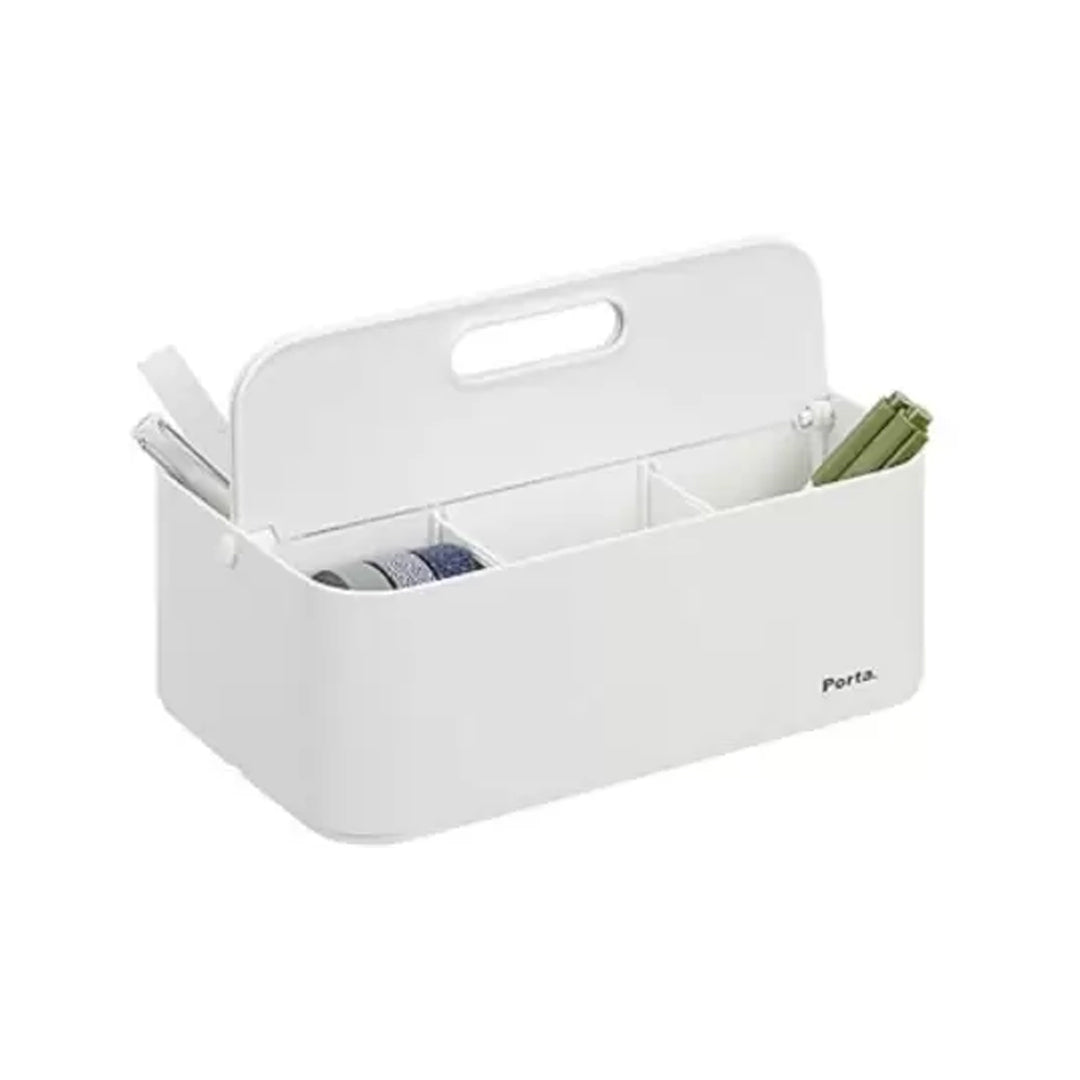 Litem | Porta Fold | Storage Box | Non Transparent | white