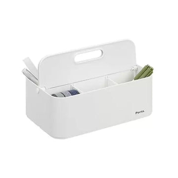 Litem | Porta Fold | Storage Box | Non Transparent | white