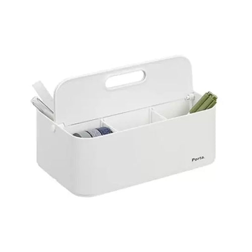 Litem | Porta Fold | Storage Box | Non Transparent | white