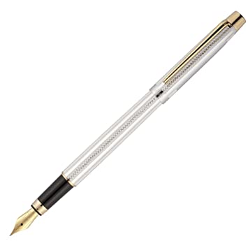 Scrikss | Venus 722 | Fountain Pen | Chrome-GT-Medium