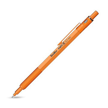 Scrikss | Matri-X | Mechanical Pencil | Orange-0.7mm