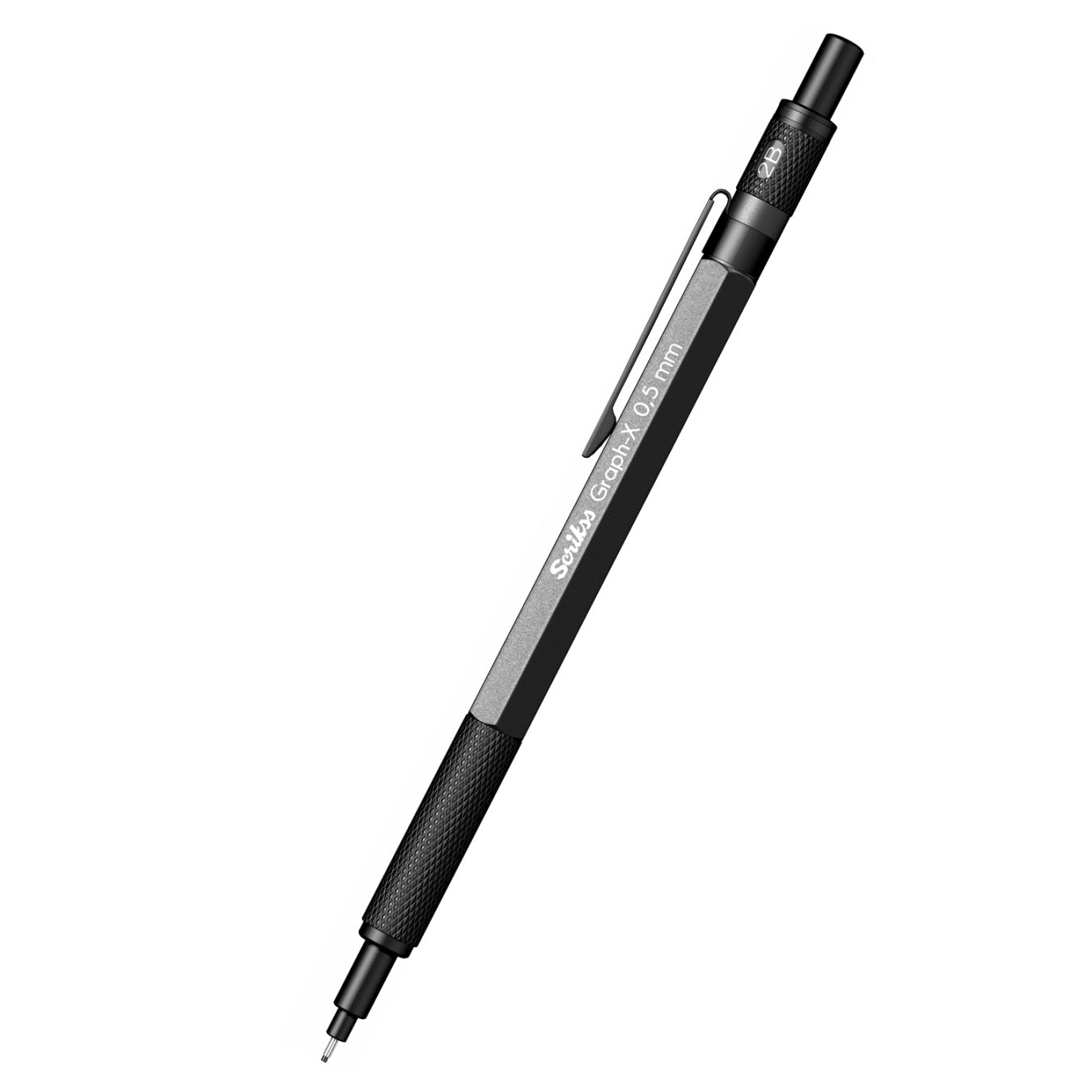 Scrikss | Graph-X | Mechanical Pencil | Metallic Grey-0.5mm