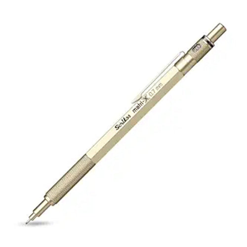 Scrikss | Matri-X | Mechanical Pencil | Metallic Gold-0.7mm