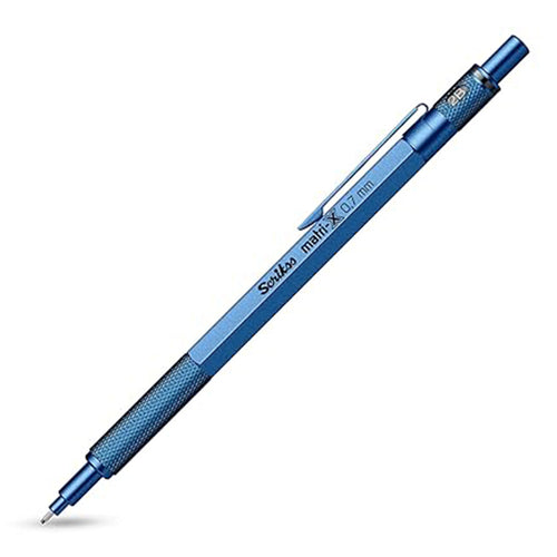 Scrikss | Matri-X | Mechanical Pencil | Metallic Blue-0.7mm