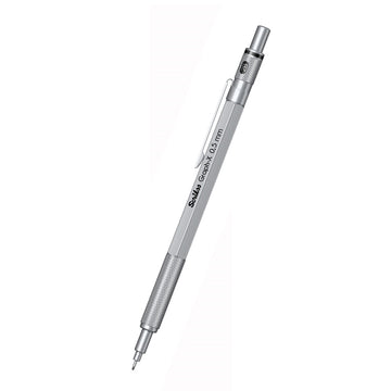 Scrikss | Graph-X | Mechanical Pencil | Satin Chrome | 0.5mm