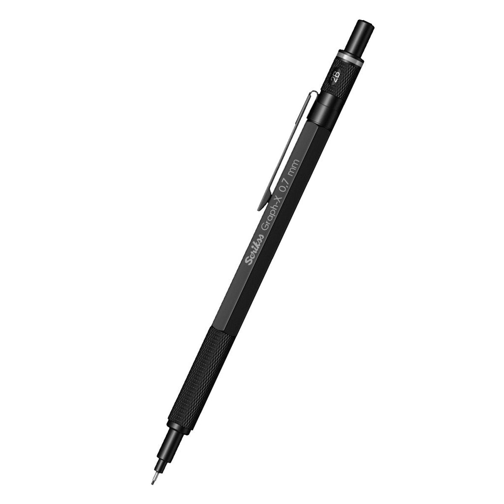 Scrikss Graph-X 0.7mm Mechanical Pencil | Matte Black