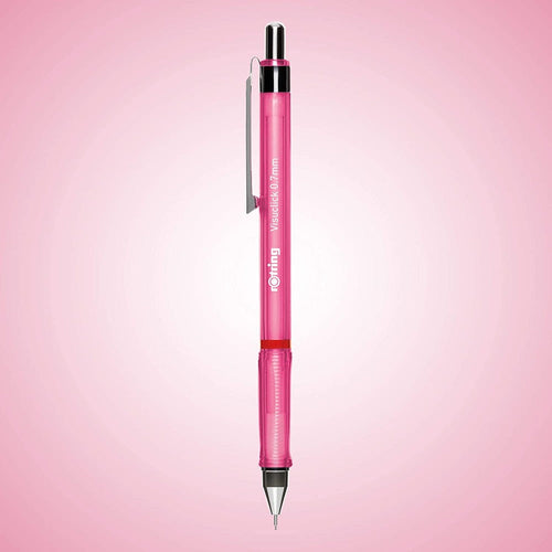 Rotring | Visuclick | 0.7mm | Mechanical Pencil | Pink Barrel | Pack of 12