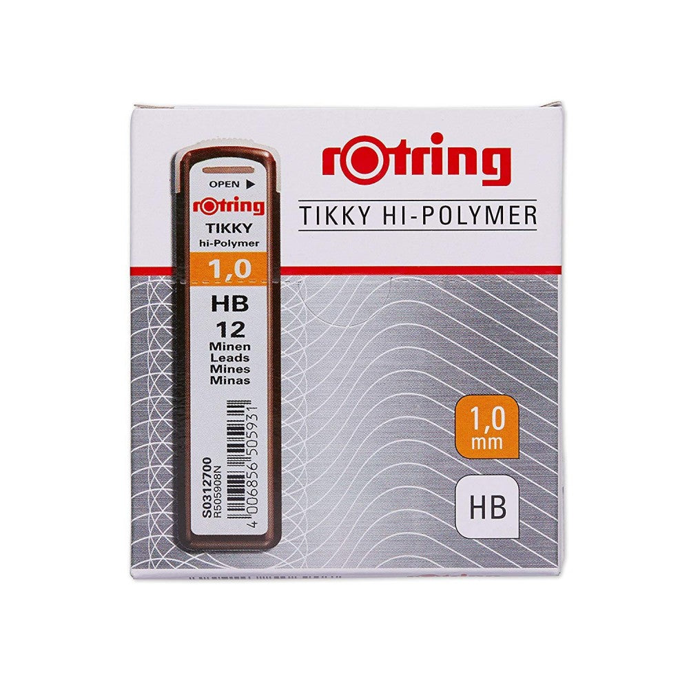 Rotring | Tikky | HB Replacement Leads | Pack of 10 - penpencilink