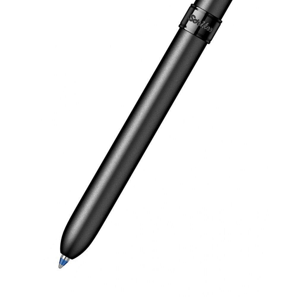 Scrikss Trio 93 Multi Function Pen - Matte Black-BT