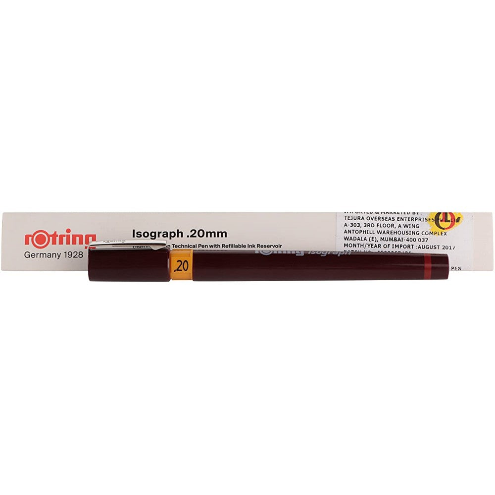 Rotring | Technical Drawing Ink Pen |  0.2 mm | Isograph