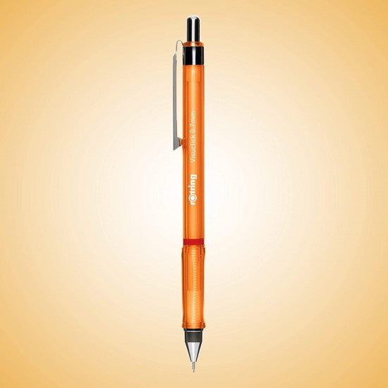 Rotring | Visuclick | 0.7mm | Mechanical Pencil | Orange Barrel | Pack of 12