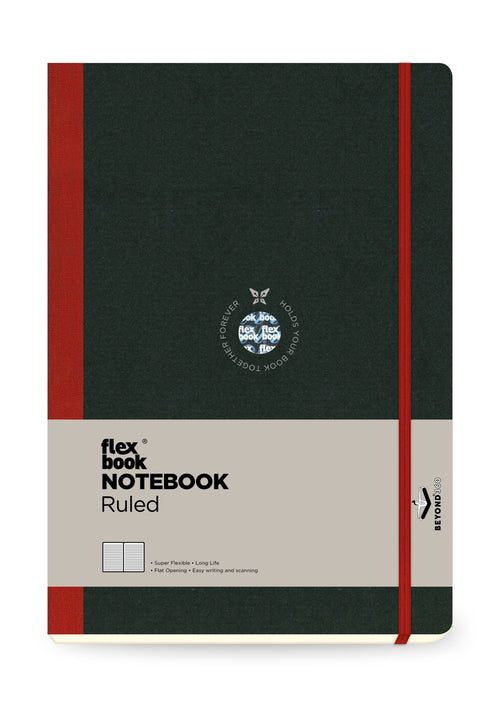 Flexbook | Ruled | Large B5 Size Notebook | Red | Flex Global