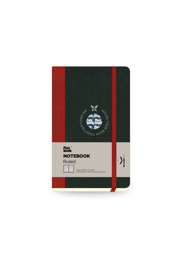 Flexbook | Ruled | Pocket A6 Size Notebook | Red | Flex Global