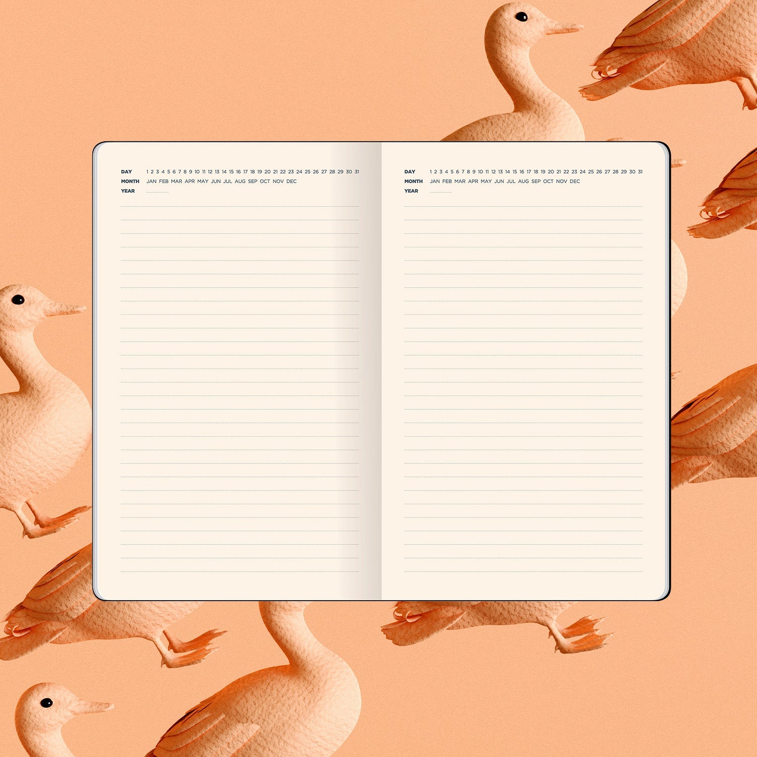 Flexbook | Open Date | Medium A5 Size Planner | Black | Flex Global