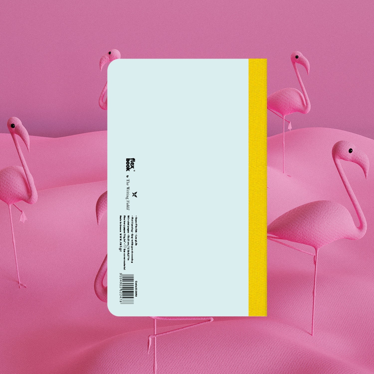 Flexbook | Ruled | Medium A5 Size Notebook | Light Blue-Green | Smartbook