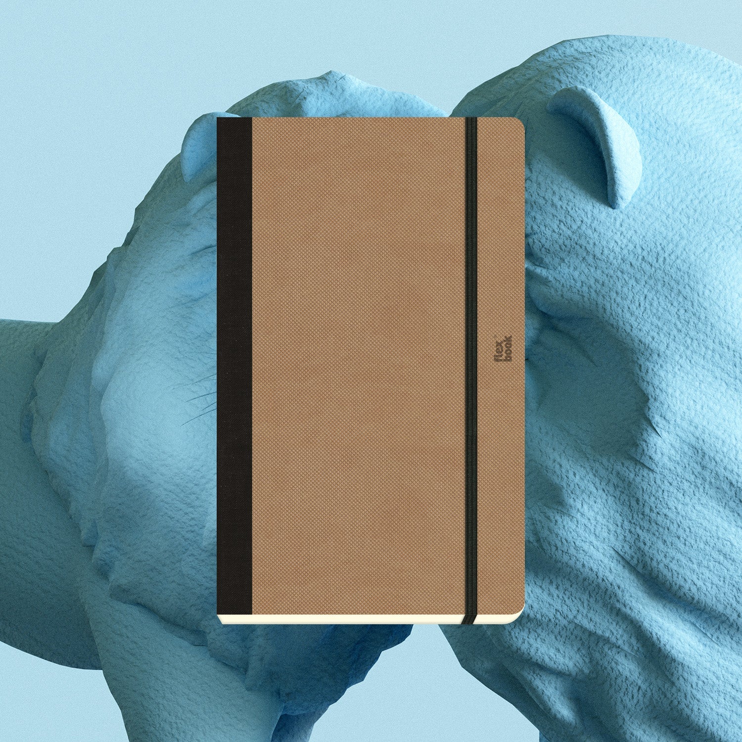 Flexbook | Ruled | Medium A5 Size Notebook | Camel | Adventure Series