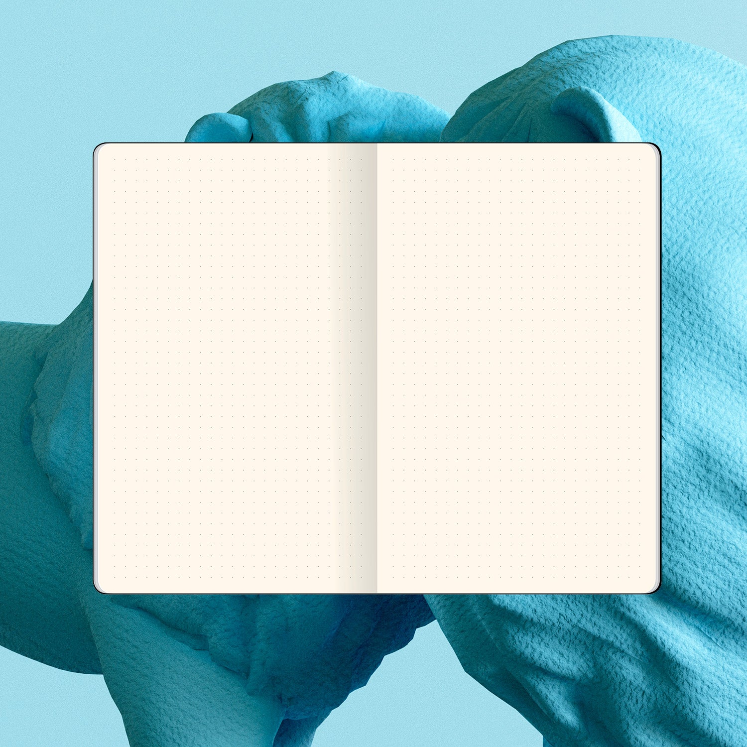 Flexbook | Dotted | Medium A5 Size Notebook | Off Black | Adventure Series