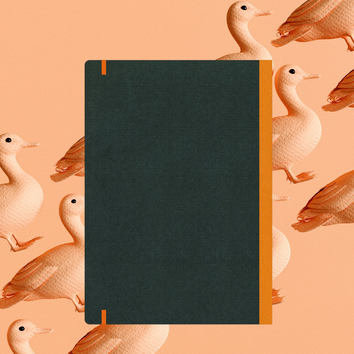 Flexbook | Blank | Large A4 Size Sketchbook | Orange | Flex Global Sketchbook