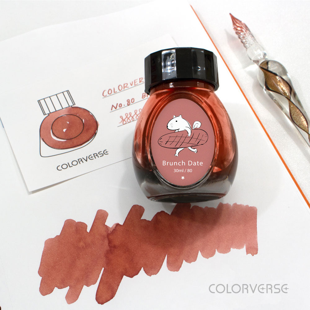 Colorverse |  Joy | Ink Bottle | Ordinary Earth Edition | Brunch Date | 30ml - penpencilink