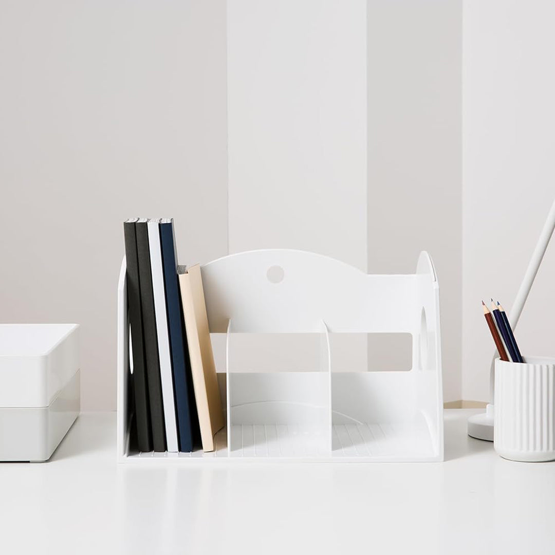 Litem Multi Book Shelf | 3 Tiers | White