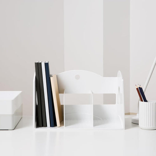 Litem Multi Book Shelf | 3 Tiers | White